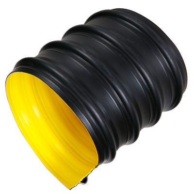 SN16 HDPE ท่อลูกฟูก DN300 HDPE ท่อน้ำทิ้งเพื่อการชลประทาน