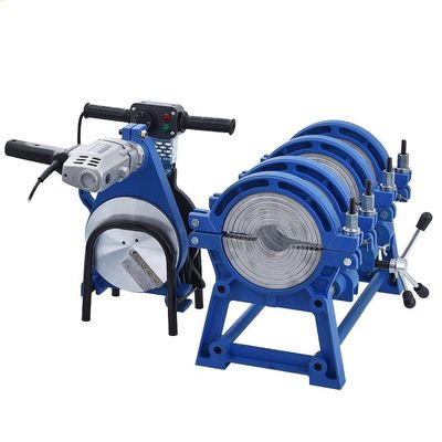 เครื่องเชื่อมท่อ HDPE ดิบ CPVC เครื่องเชื่อมฟิวชั่น HDPE 220 แรงดัน Voltage